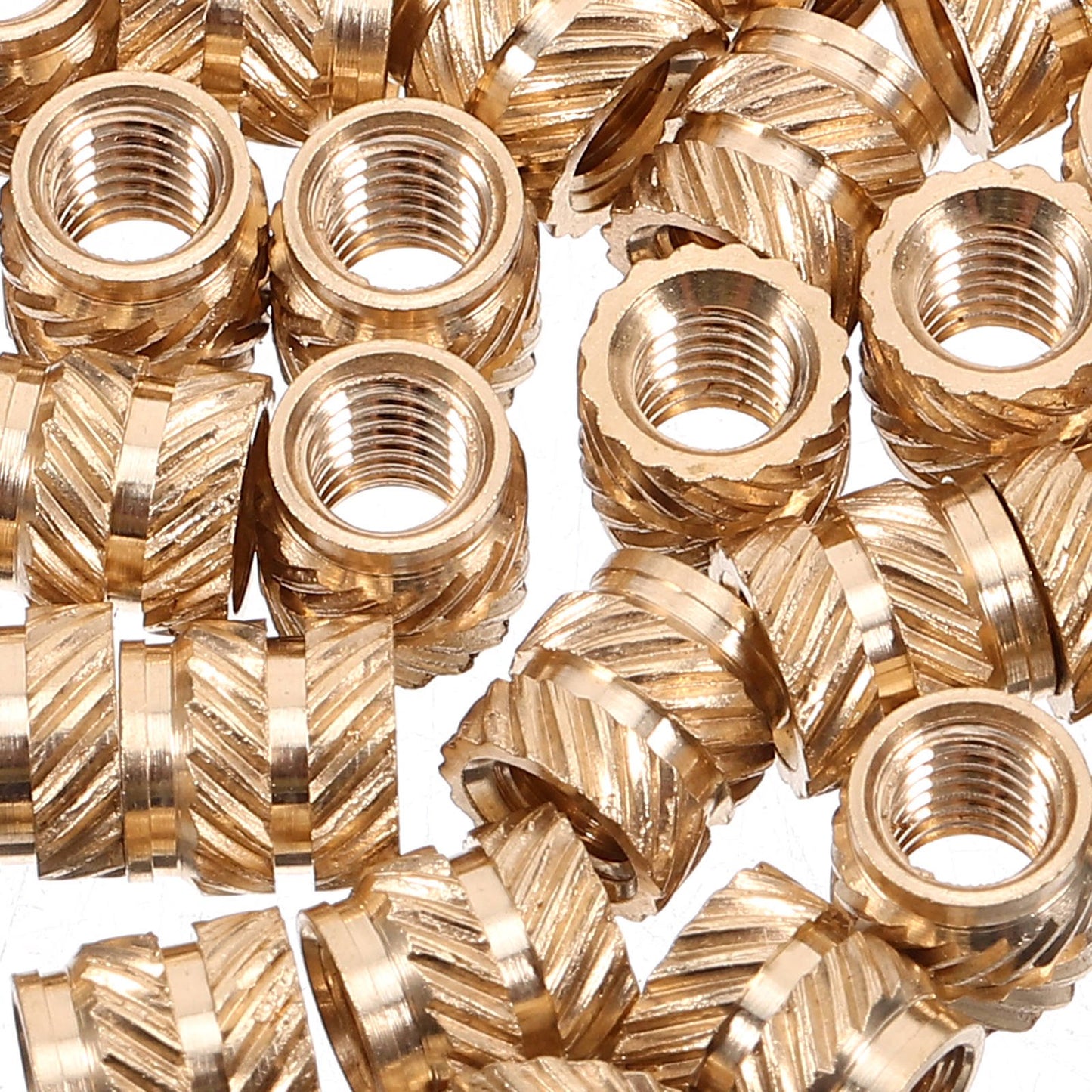 Custom Brass Threaded Inserts for Injection Molding – OEM & ODM Service